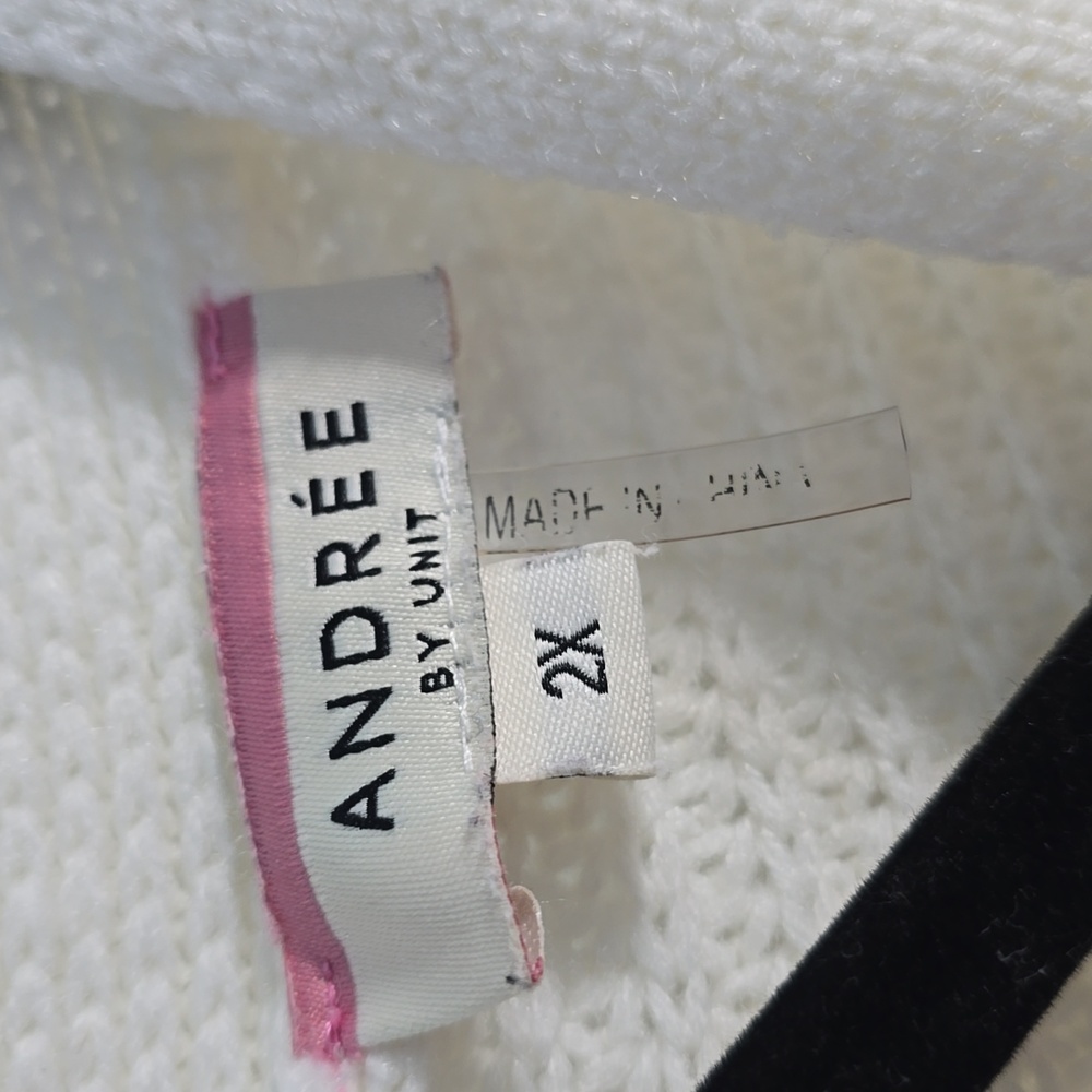 Andree Women's Cream Button-Up Cardigan - Picture 2 of 12